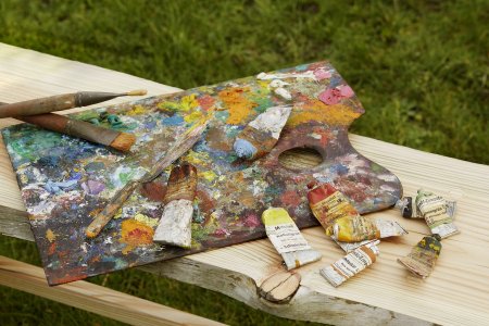 Emil Noldes Malmaterial, Nolde Stiftung Seebüll